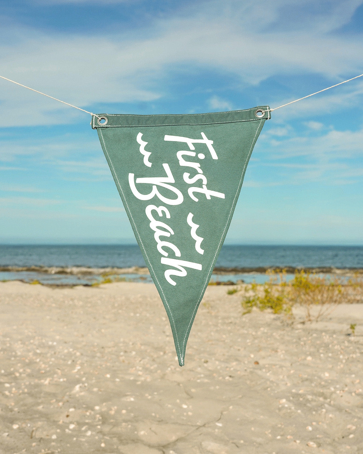 First Beach Pennant Flag