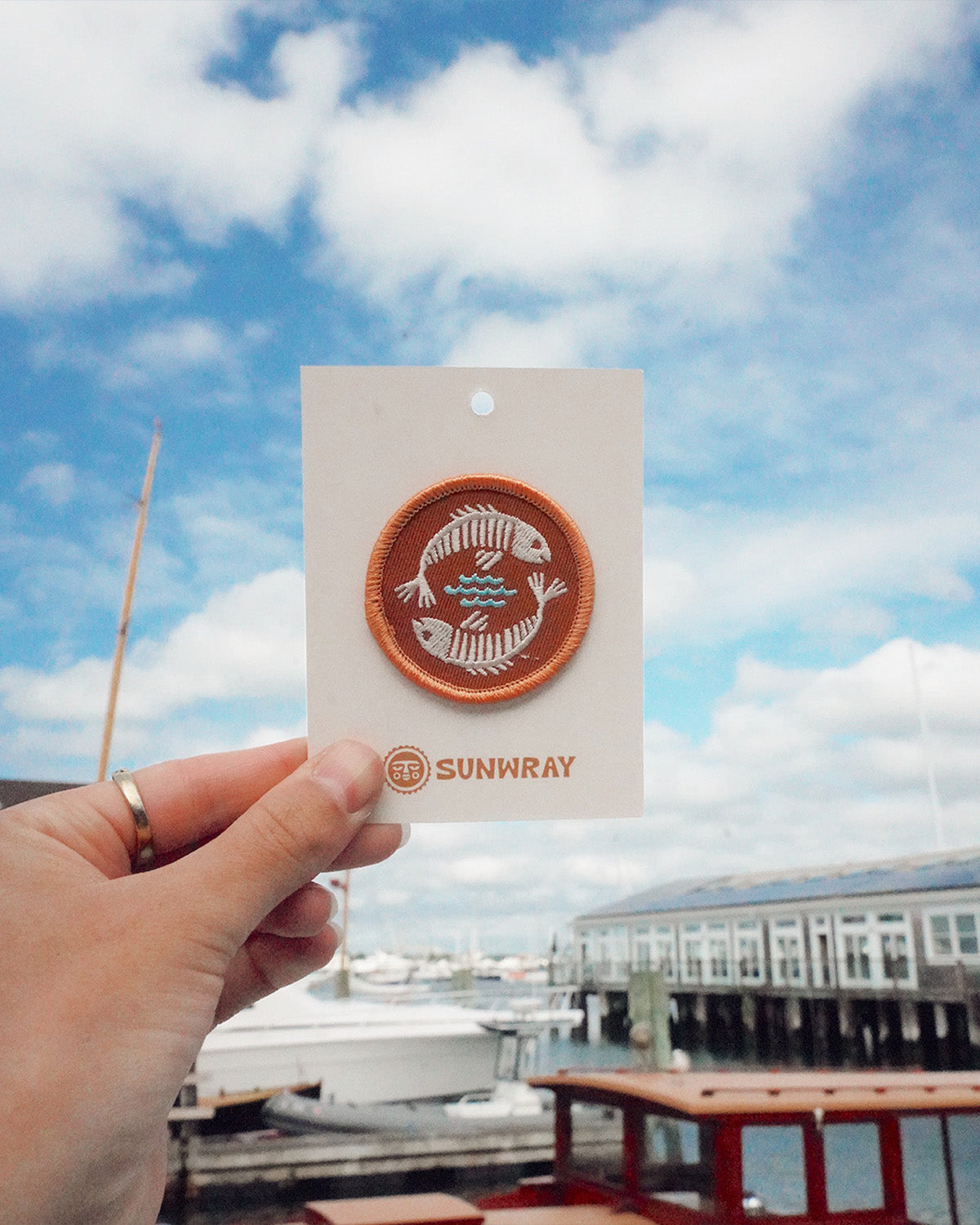 Fish Duo Patch - Mini