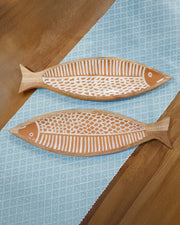 Handmade Fish Platter - Sea Bass