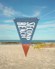 Second Beach Pennant Flag