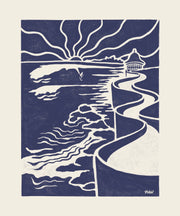 Cliff Walk Print