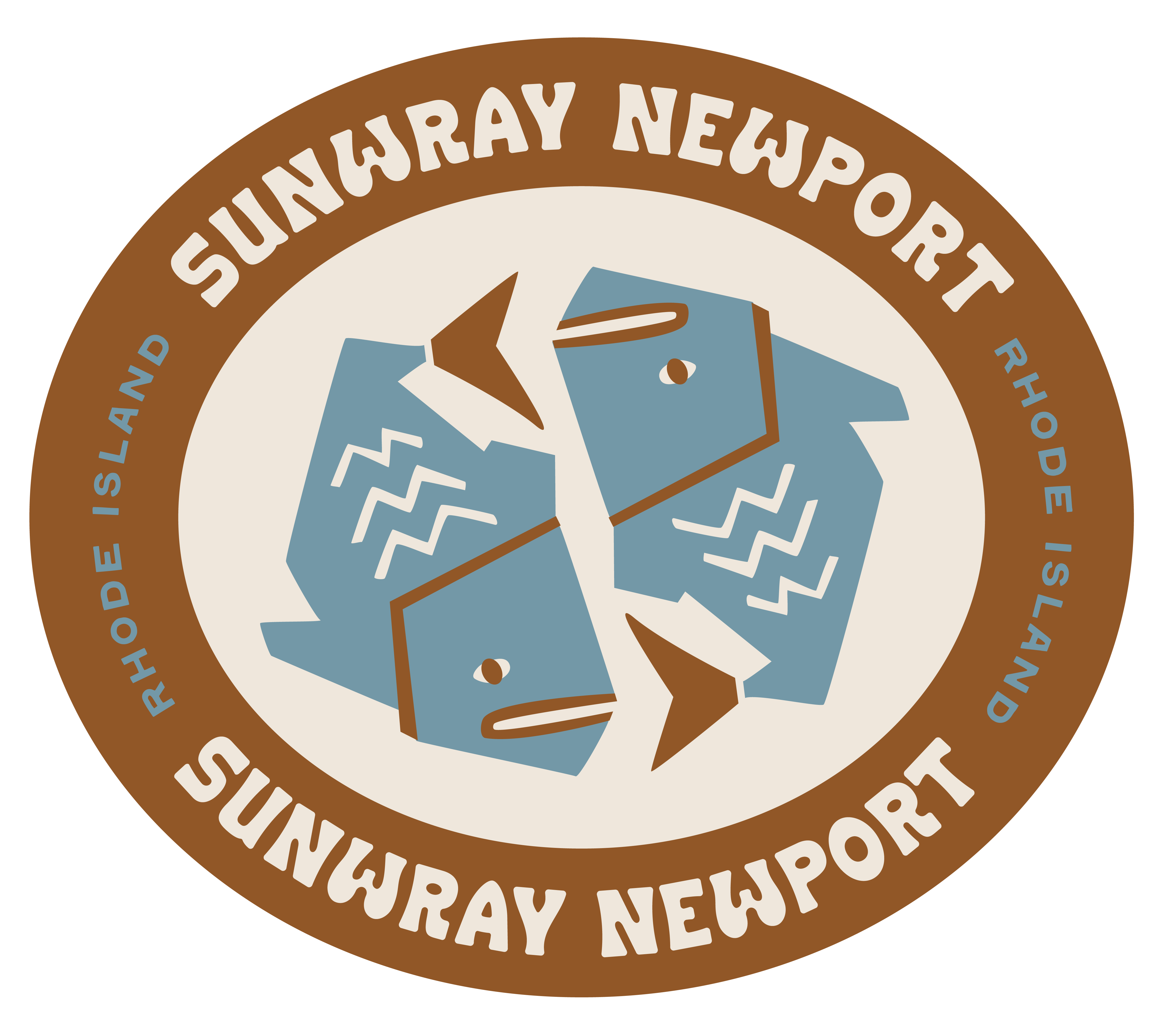 Sunwray Mirrored Fish Sticker