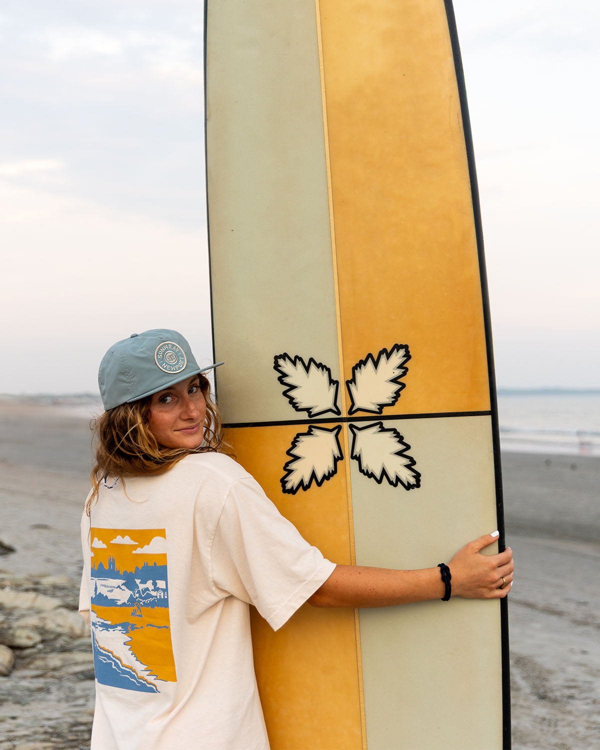 Logo Nylon Surf Hat