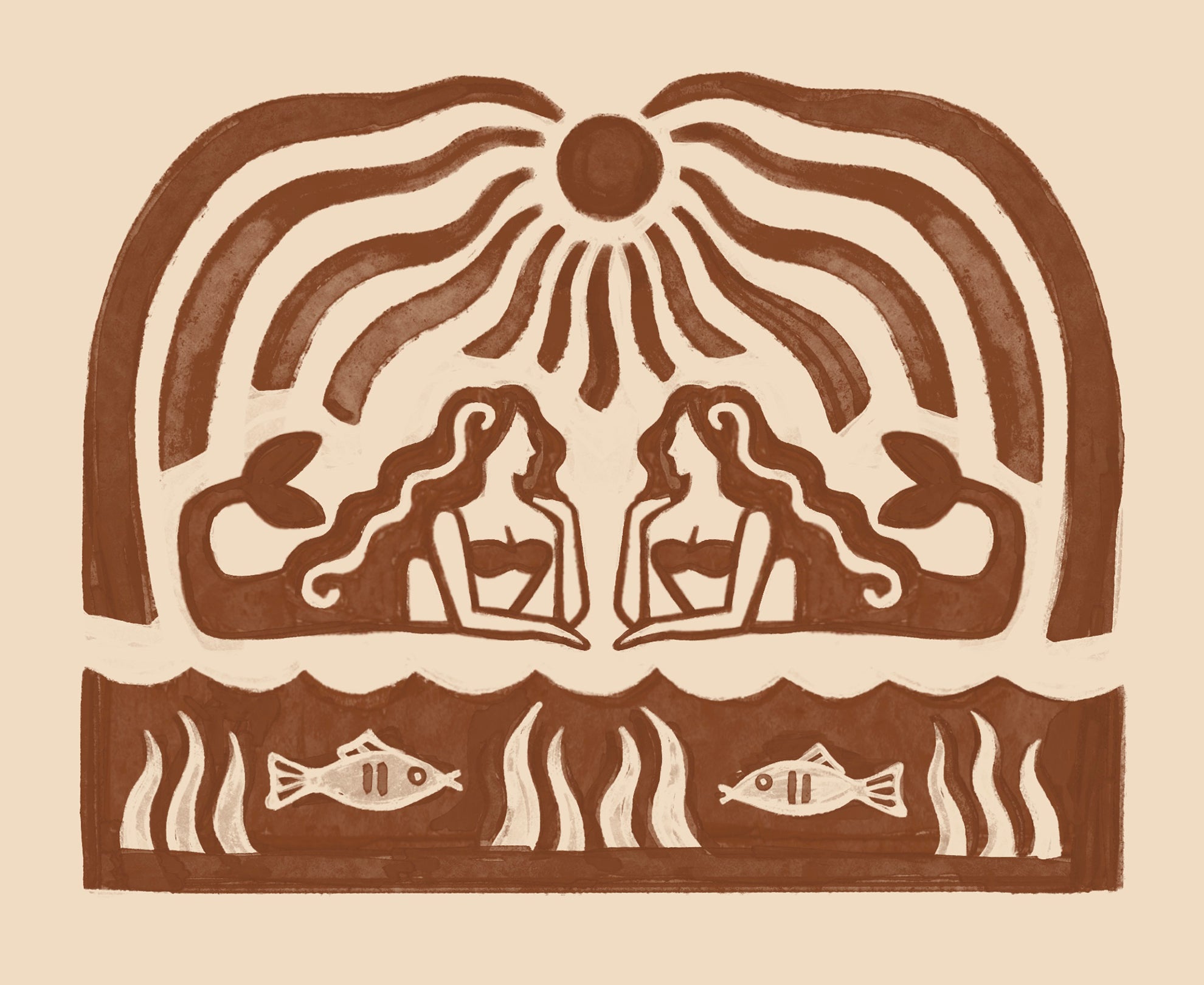Mermaids Print