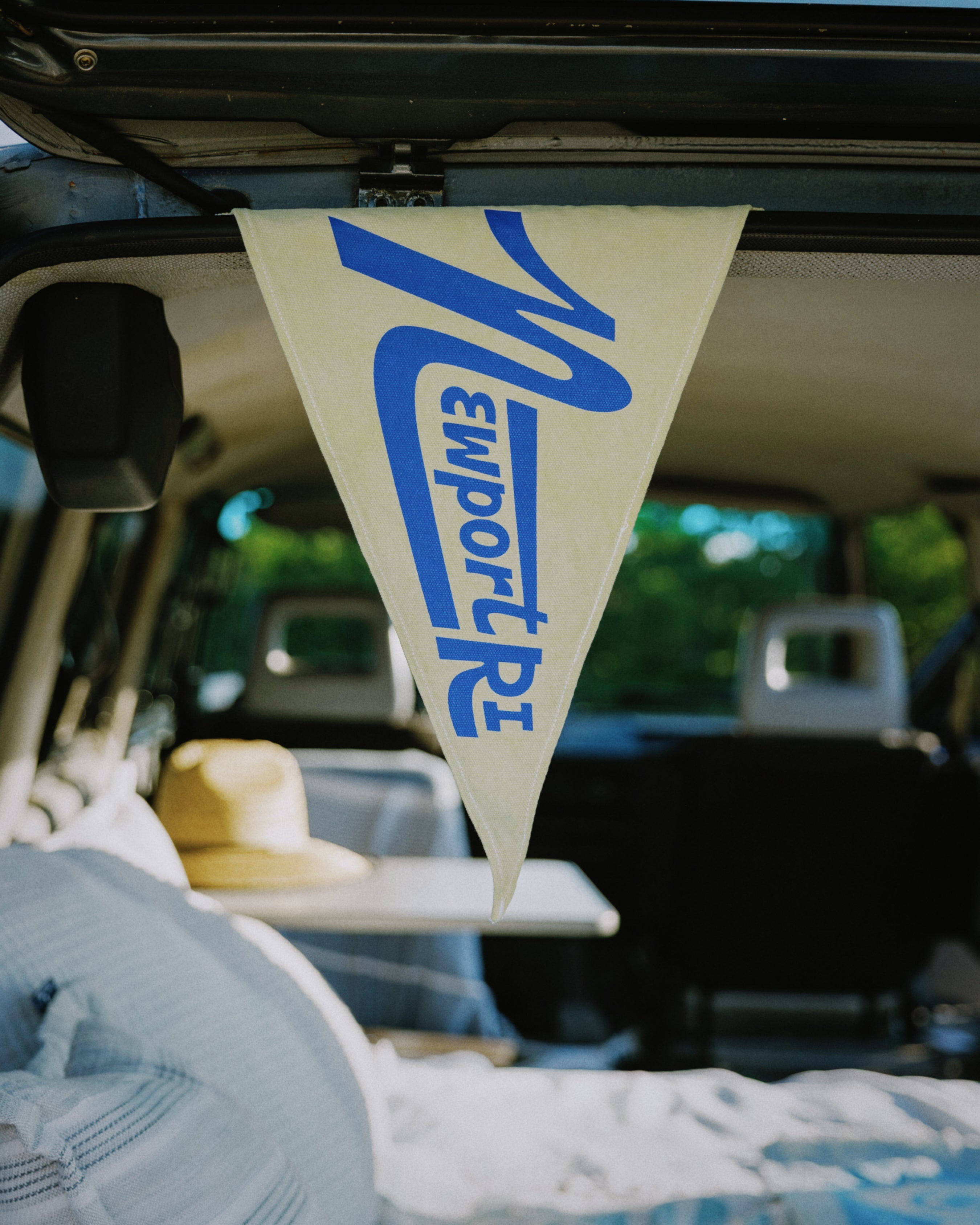 Retro Newport RI Pennant Flag