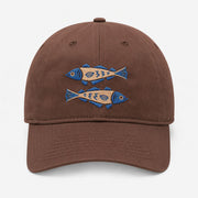Colorful Cod Embroidered Dad Hat