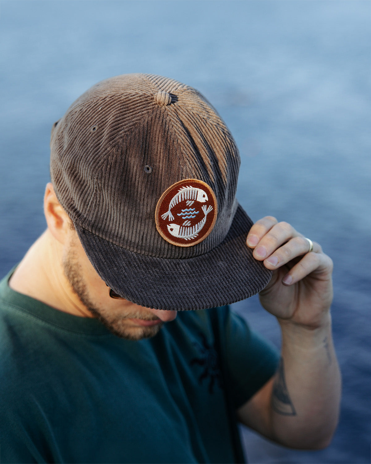 Fish Duo Patch Hat