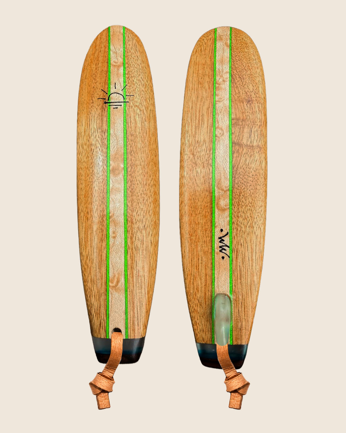 Handcrafted Wooden Surfboard, photo 6. Sunwray, Newport RI