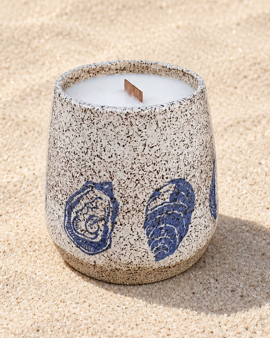 Sunwray Ceramic Soy Wax Candle, photo 4. Sunwray, Newport RI
