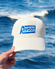 Rhody White Cord Dad Hat