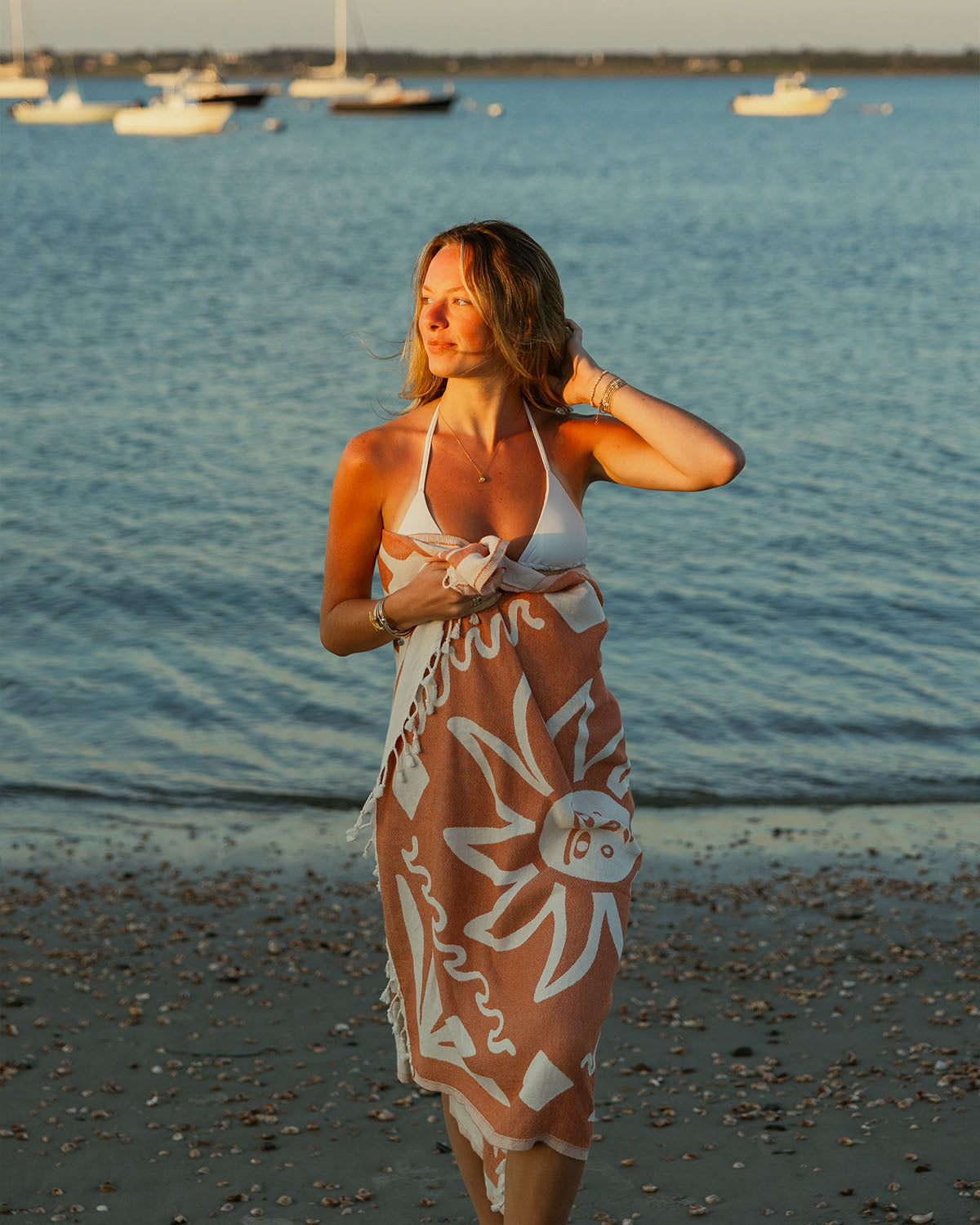 Double Sun Face Turkish Towel