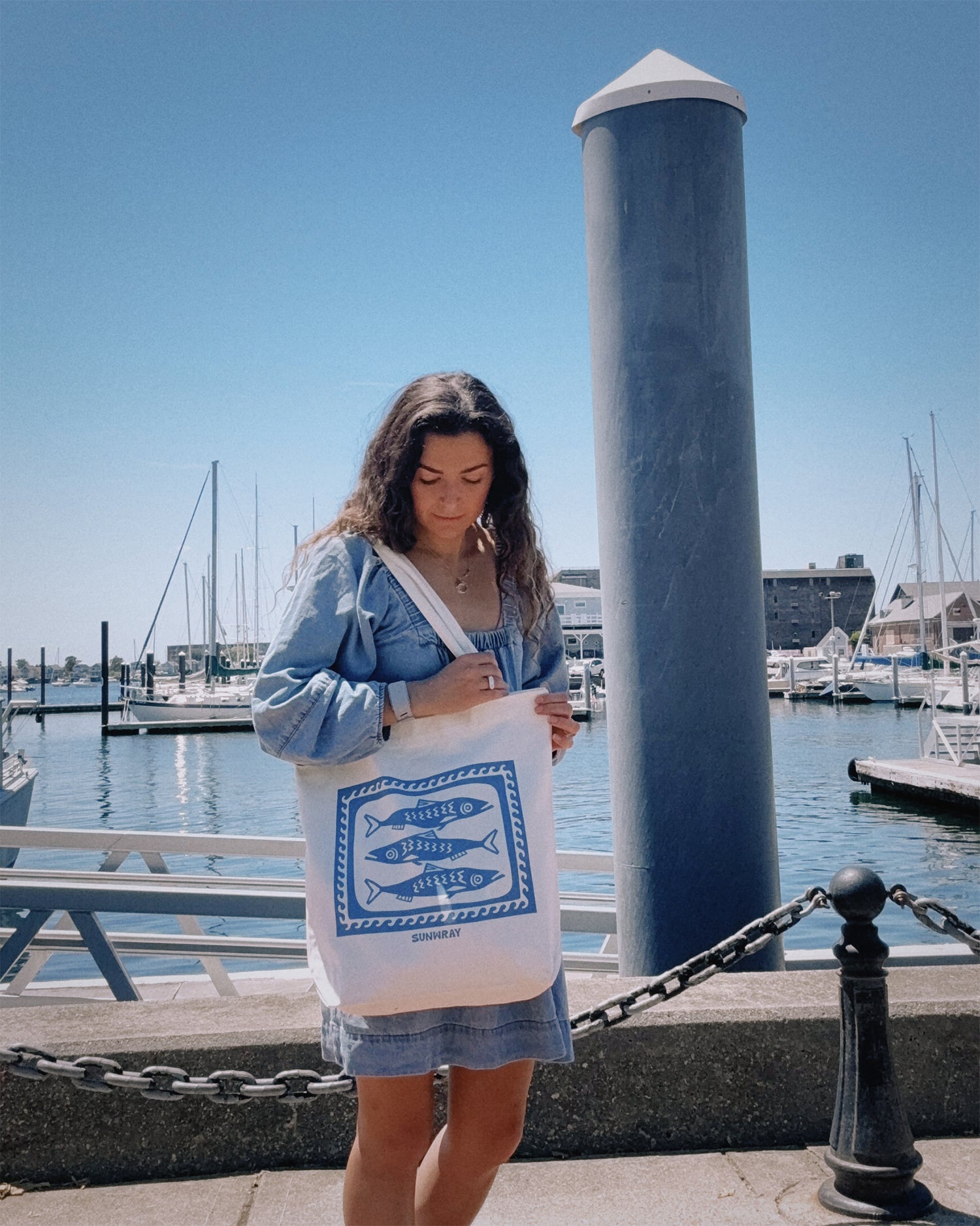 Sunwray Fish Market Tote